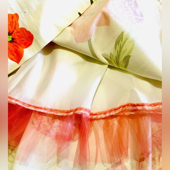 Donna Rocco sun dress floral pineapple colorful summer beach vacation women’s 10 - Picture 8 of 11